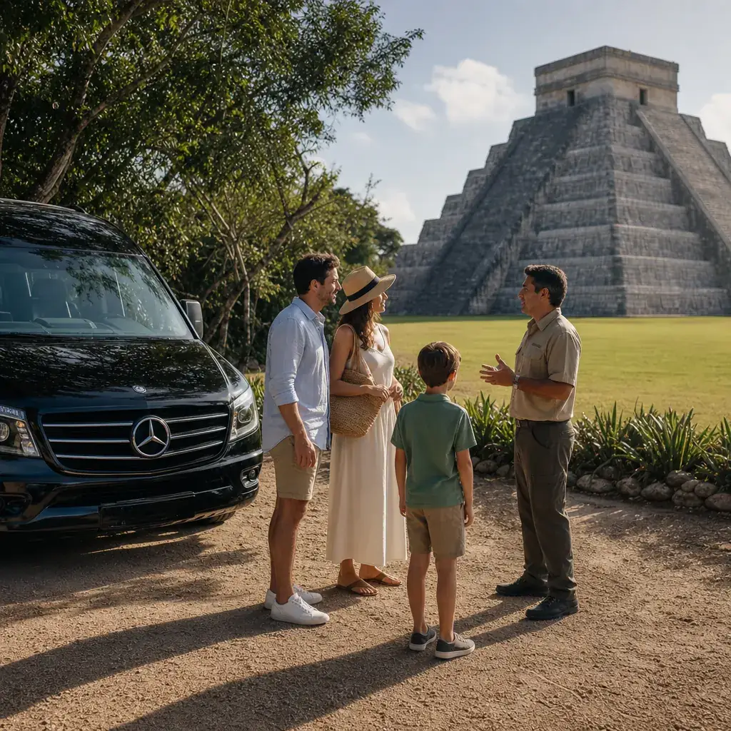 Tour privado a Chichén Itzá en vehículo con aire acondicionado